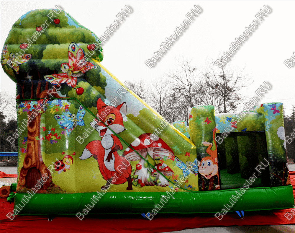 Коммерческий надувной батут "Сафари"