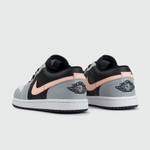 кроссовки Air Jordan 1 Low Grey Black Wmns