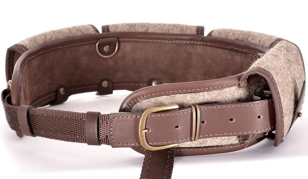 Патронташ комбинированный К-12 24 патрона закрытый с сукном (IV)