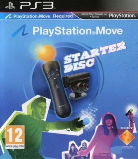 PS3 Starter Disc / Демо диск для PlayStation Move (Б/У, Русская версия, BCED-01063)