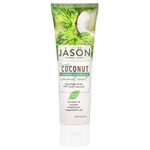 Jason Natural, Simply Coconut, укрепляющая зубная паста, без фтора, кокос и мята, 119 г (4,2 унции)