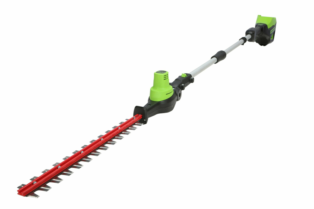 Кусторез штанговый аккумуляторный GREENWORKS GD60PHT61 60В,51см,б/щ,без АКБ и ЗУ (2301107)