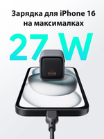 Зарядное устройство Aukey PA-C1 USB Type-C серый