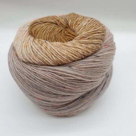 Пряжа Laines du Nord Poema Tweed (215/Пирог с корицей)