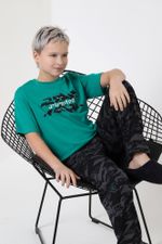 Костюм для мальчика Галилео-1 Виотекс ЗЕЛЁНЫЙ