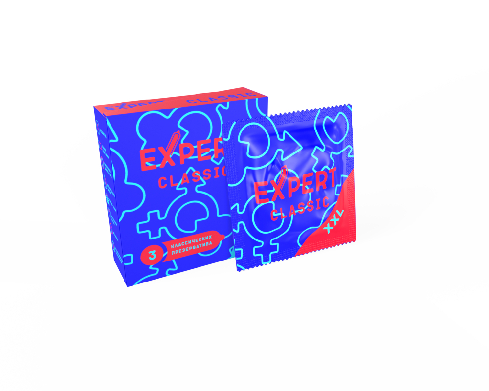 Презервативы Expert Classic XXL 3 шт