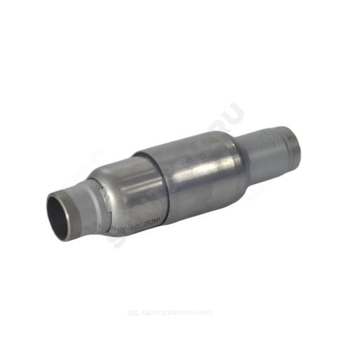 Компенсатор сильфонный осевой многослойный с кожухом сталь нерж Ду 40 Ру16 под приварку патрубки сталь L=265мм Энергия Термо ТД Протон-Энергия AWMP16.040.32/10.2 сжатие/растяжение 32/10