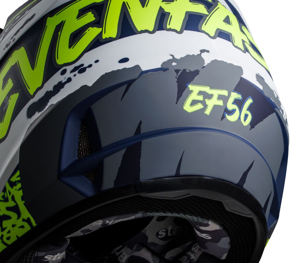 Base MX / Матовый / Сине-белый