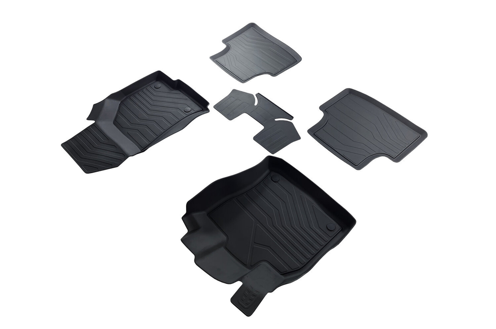 Коврики резиновые в салон 3D LUX для Volkswagen Passat B8 SD/UN (2014-) SRTK.3D.W.PAS.B8.14G.02X55