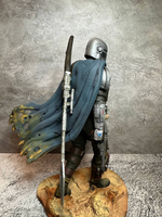 Мандалорец с Грогу Star Wars Mandalorian фигурка (окрашена)