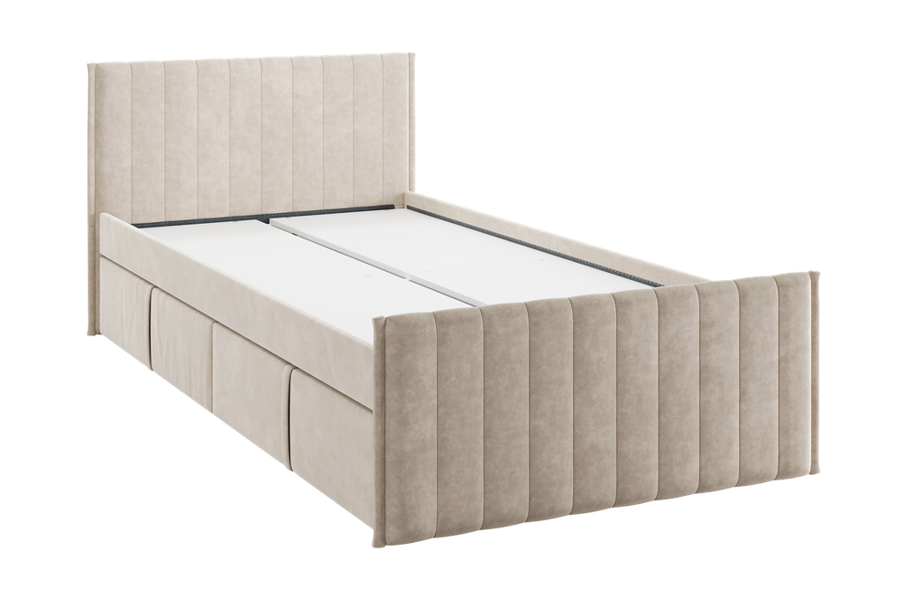 Кровать с ящиком Твикс 900*2000 (велюр) МФ Мебельсон, г. Ижевск