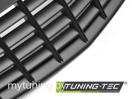 Решетка радиатора MATT BLACK для Opel Corsa D