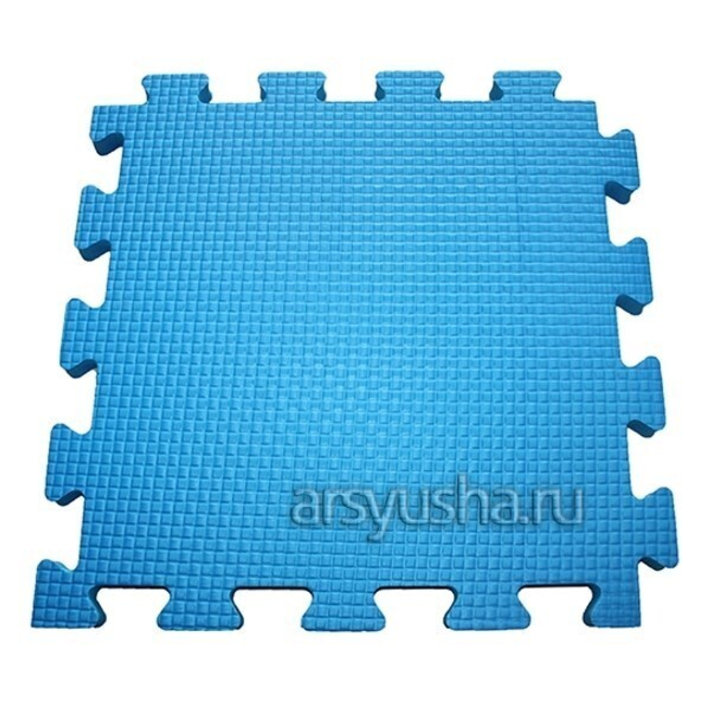 Коврик-пазл BABYPUZZ (4 плиты 50x50x1см, 1кв.м./уп) Голубой от 100 шт.