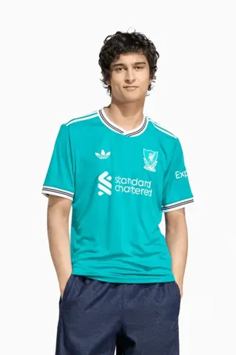 Футболка adidas Liverpool FC 25/26 3rd - бирюзовый