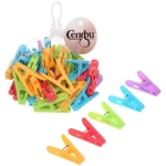 Прищепка бельевая «Конфетти» 50 шт, сетка Селфи