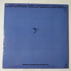 Винтажная виниловая пластинка LP Leonard Cohen Recent Songs (Holland 1979)