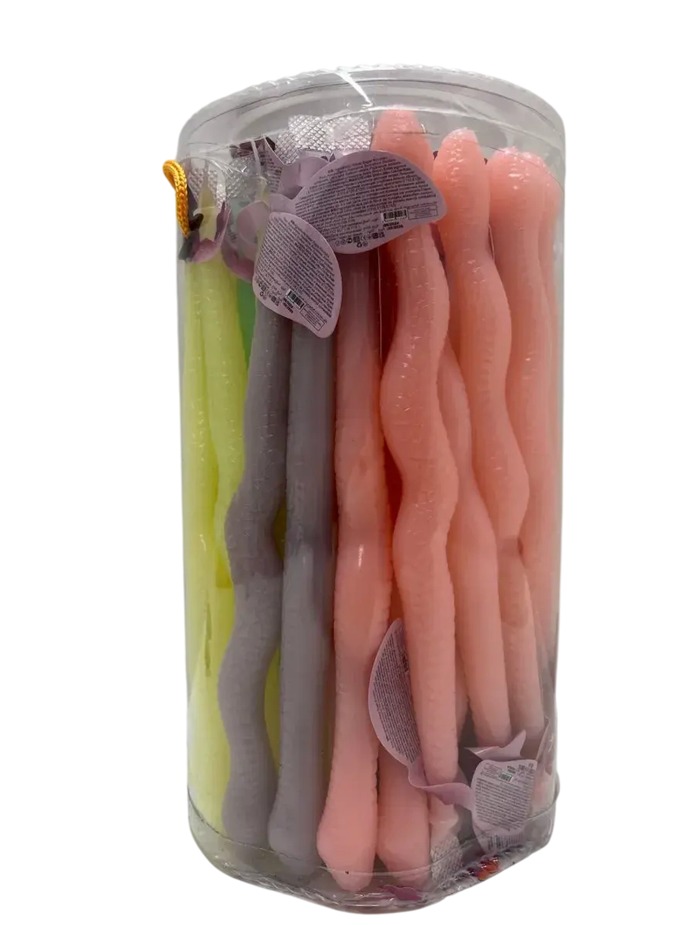 Фруктовое желе в упаковках в форме змеи, 48шт