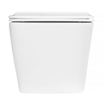 Унитаз подвесной Azario Indor Торнадо, с сиденьем микролифт/дюропласт 520*360*360 (AZ-9004WT)