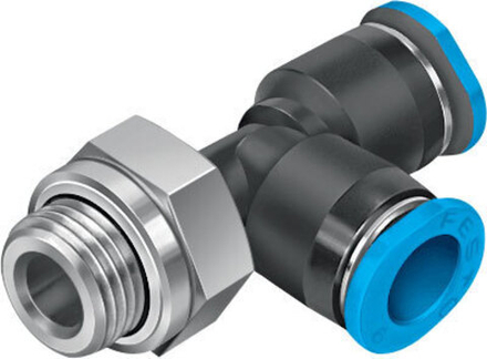 QSMTL-G1/8-6 Тройник с цанговым зажимом и резьбой