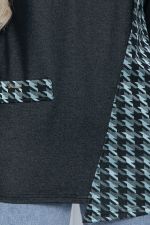 Джемпер Глория (графит/тиффани) Б12199-30 LT Collection