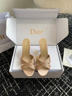 Christian Dior Tribales Heeled Slide (6 colors)