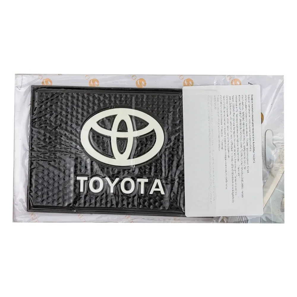 Коврик нескользящий д/панели SMALL TOYOTA (14,5*10см) KING SMALL