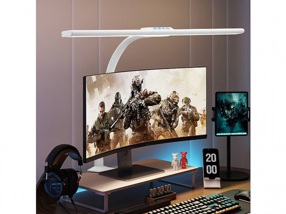 Настольная светодиодная лампа на кронштейне Mealux DL-1020