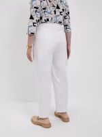 Брюки белые летние из хлопка