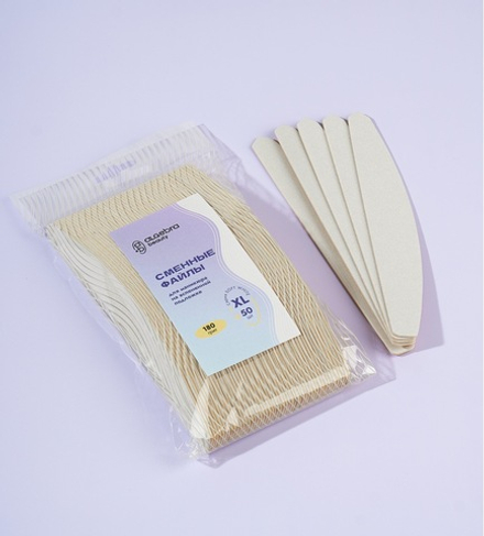 Сменные файлы на вспененной основе SOFT WHITE, размер XL