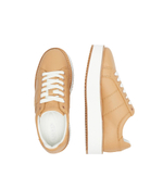 Кожаные кроссовки amelia LAUREN RALPH LAUREN - коричневый(802943023)