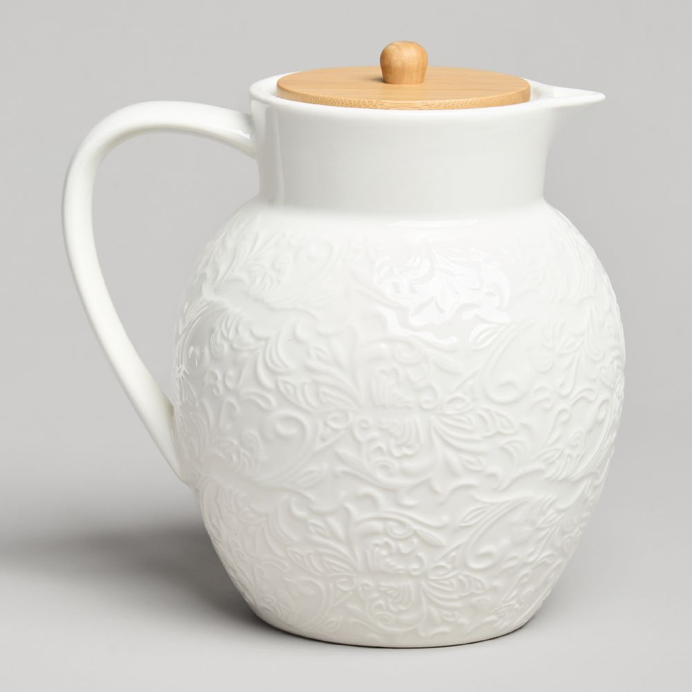 КУВШИН С ДЕР.КРЫШКОЙ LEFARD "MUSE" 16,5*13*17 СМ 1300 МЛ