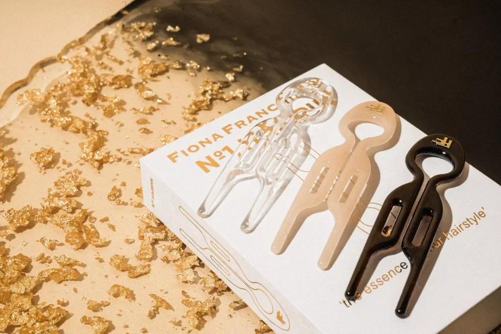 NO 1 HAIRPIN | Classic - 3X HAIRPINS/BOX / Шпильки No1 Hairpin Цвет коричневый, прозрачный, бежевый (набор из 3 шпилек)