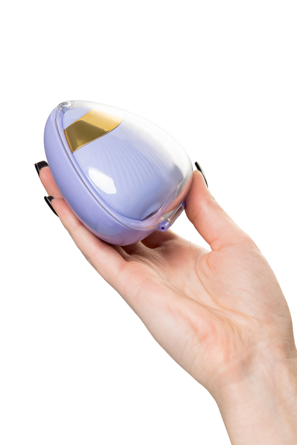 Многофункциональный вибратор L'Eroina Crasatell сиреневый 9,5 см