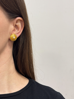 Клипсы с «жемчугом» Sonia Rykiel