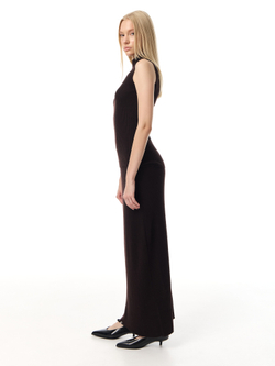 Юбка ribbed maxi