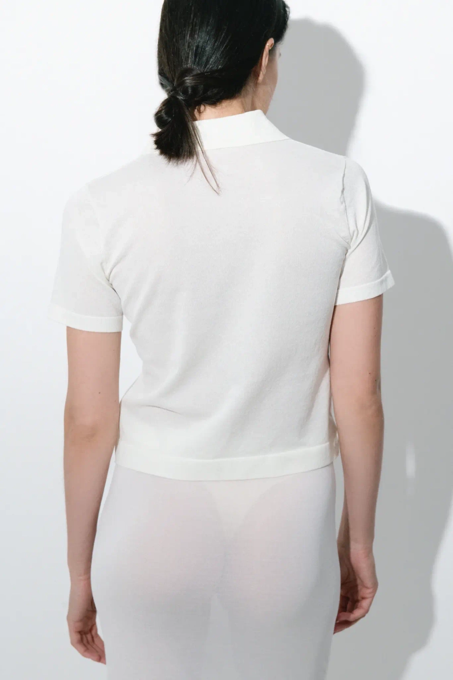 Футболка поло из вискозы