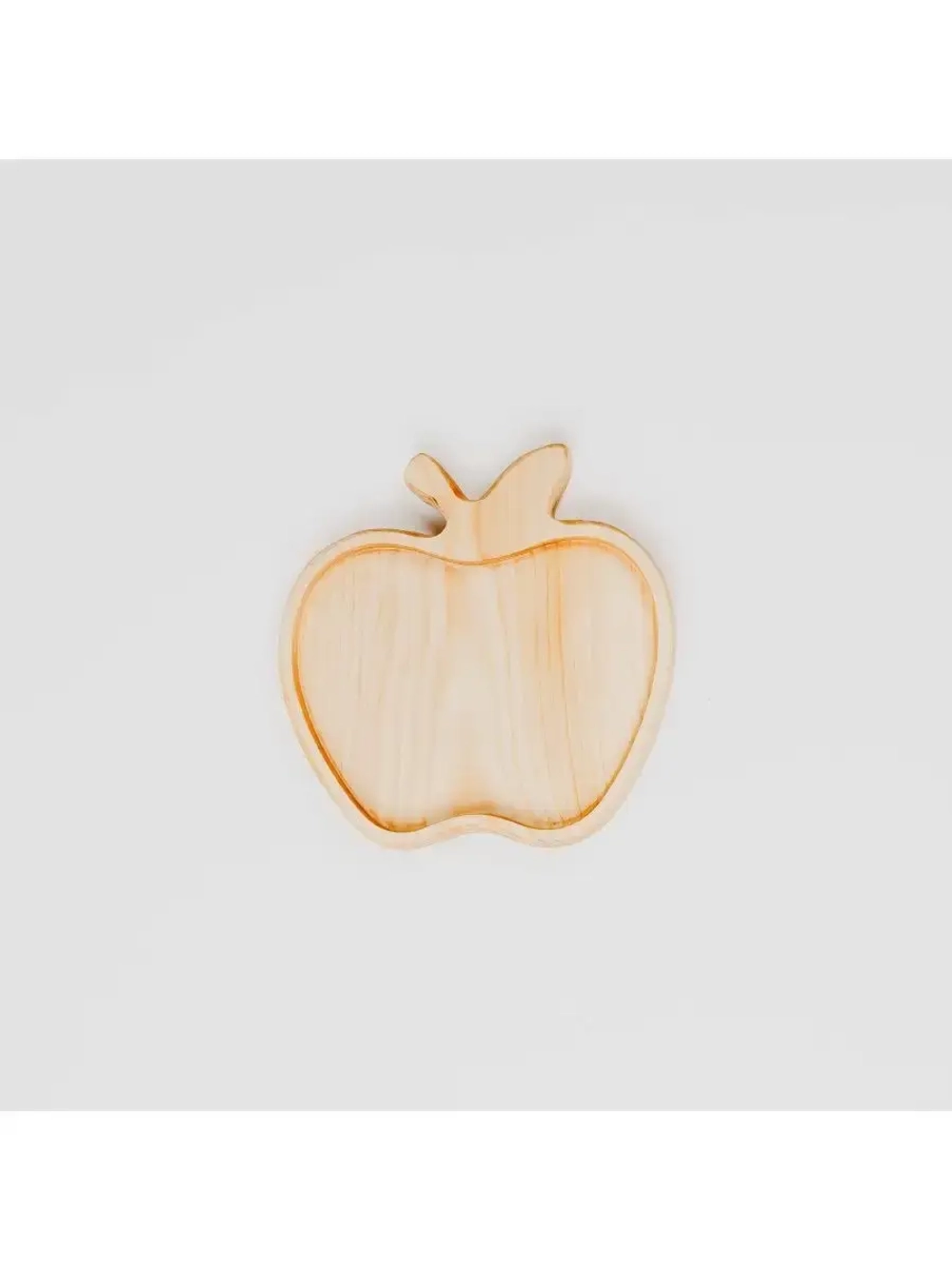 Деревянная менажница "Яблоко" из кедра