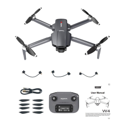 Радиоуправляемый квадрокоптер SYMA W4 FPV GPS 4K 5G 3KM - SYMA-W4