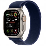 Apple Watch Ultra 2 GPS (2024), 49mm,Titanium case, ремешок Trail "синий"