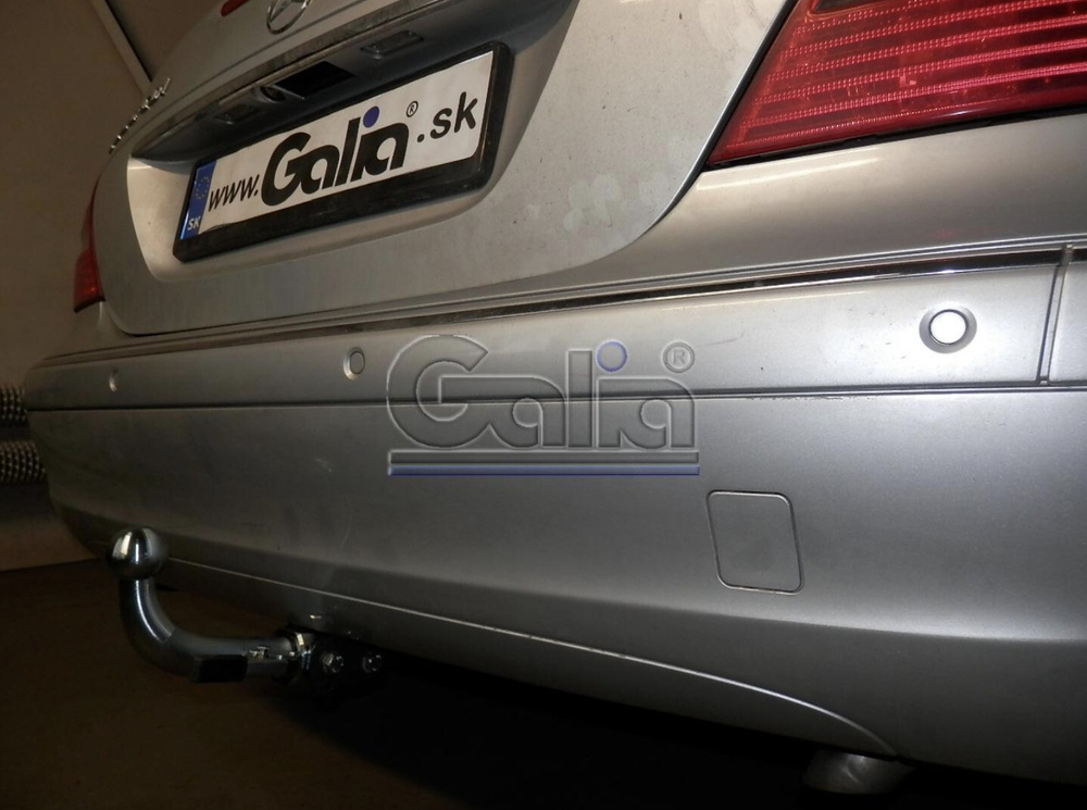 Оцинкованный фаркоп на Mercedes E-Class w211 седан 2002-2009 (без электрики), Galia M104C