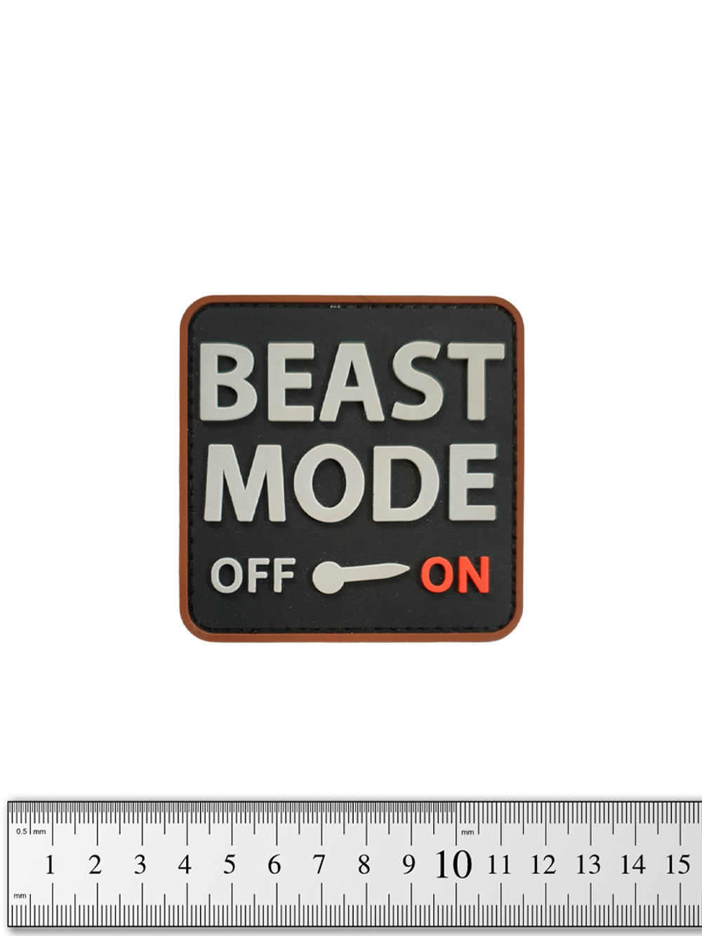 Шеврон Beast Mode On PVC