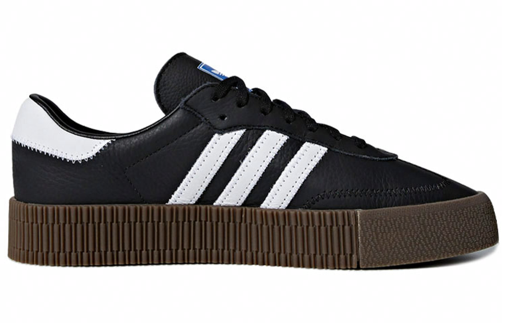 Кроссовки Adidas Originals Samba Rose Black White Gum (Женская размерная сетка)
