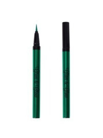 Parisa Лайнер для век Glam&Glow, PF-300, сияющий, тон №04, Зеленый, 1 мл