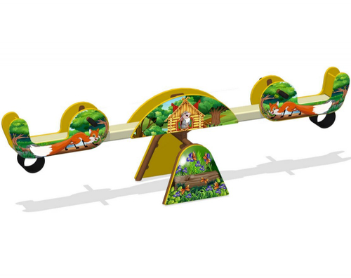 Качалка-балансир Лисички и зайка КБ-74