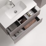 Тумба подвесная SANCOS Snob R 790х390х500, c двумя ящиками оснащенными доводчиками, Doha Soft, арт.SNR80/39SM