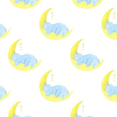 Бегемот спит на луне