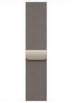 Умные часы Apple Watch Series 10 GPS + Cellular, 46 мм, Natural Titanium, Миланская петля "Natural", размер M/L (MWYC3)