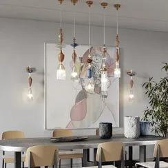 5414/1WA MODERN ODL_EX25 91 античная бронза/терракот/беж/стекло/керамика Настенный светильник E14 1*40W TERRA