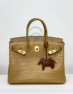 Сумка Hermes из кожи крокодила 35 см, арт. 466224322