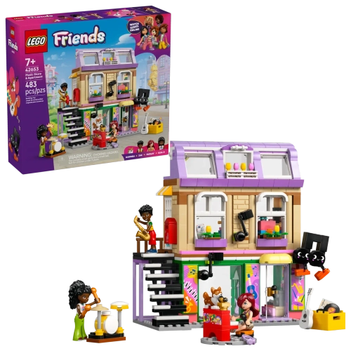 Конструктор LEGO Friends 42653 Музыкальный магазин и апартаменты